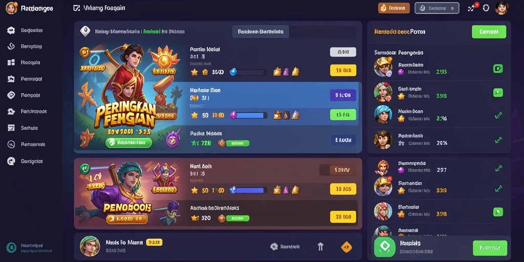 73k - Screenshot gameplay yang menunjukkan karakter beraksi.